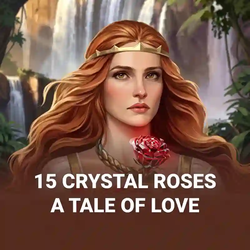 15 Crystal Roses